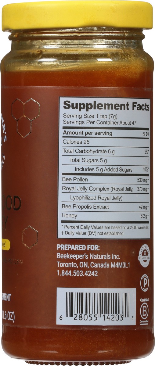 slide 3 of 9, Beekeeper's Naturals B.Powered Honey, 1 ct