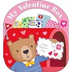 Macmillan Publishers Carry-Along Tab Book: My Valentine Box - (Carry Along Tab Books) by Roger Priddy (Board Book)