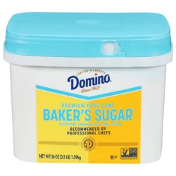 Domino Pure Cane Ultrafine Granulated Baker's Sugar™, 3.5 lb Tub