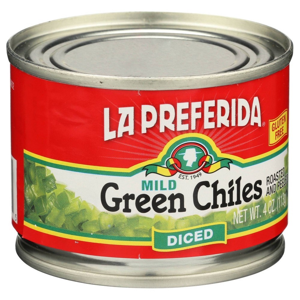 slide 3 of 3, La Preferida Mild Diced Green Chiles, 4 oz