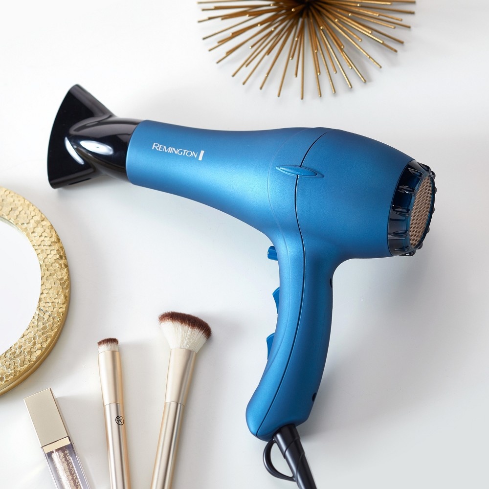 slide 6 of 13, Remington Pro Professional Titanium Ceramic Hair Dryer - Blue - D2042, 1 ct