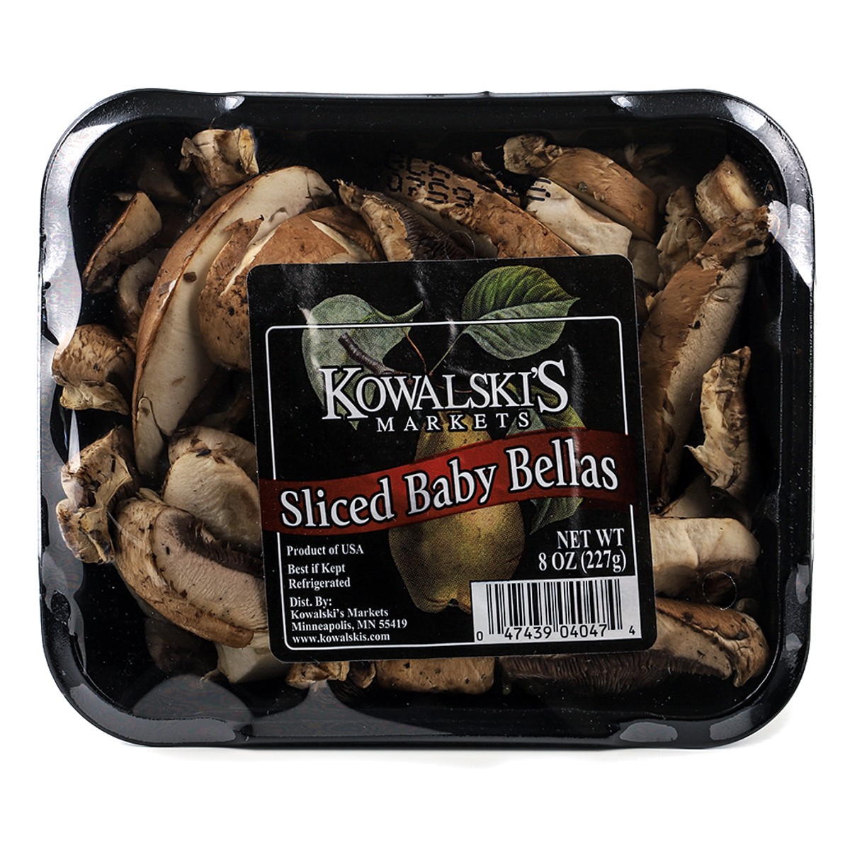 slide 1 of 1, Modern Farms Green Giant Sliced Baby Bella Mushrooms, 8 oz