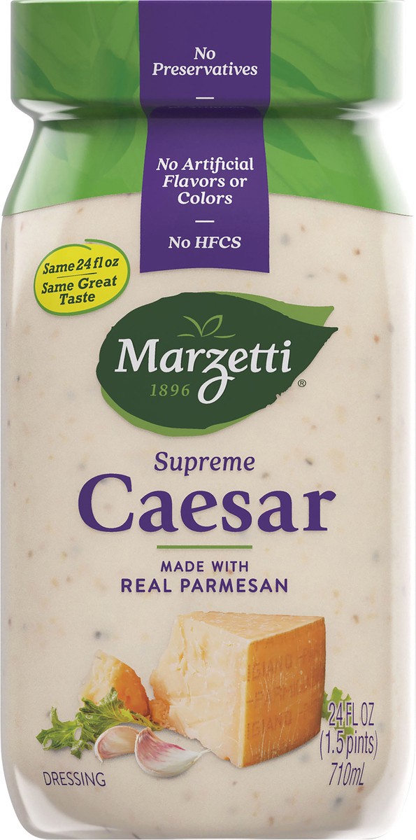 slide 7 of 9, Marzetti Supreme Caesar Dressing, 24 oz, 24 oz