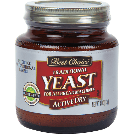 slide 1 of 1, Best Choice Traditional Dry Active Yeast Jar, 4 oz