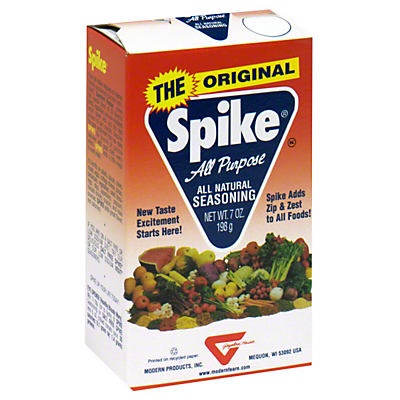 slide 1 of 1, Spike The Original All Purpose All Natural Seasoning, 7 oz