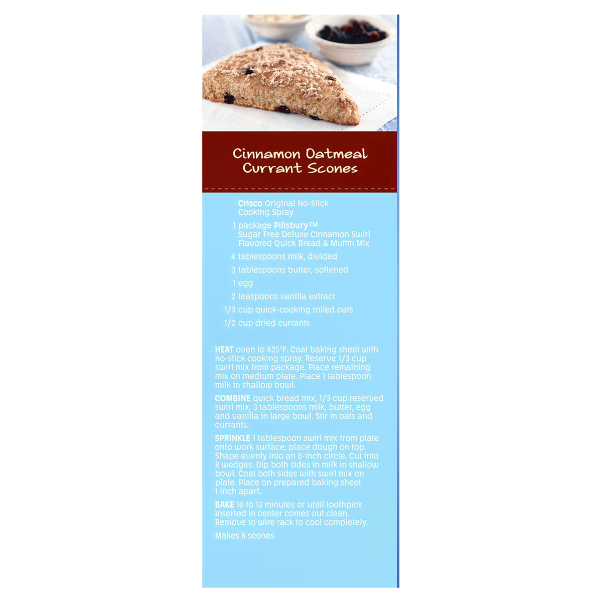 slide 3 of 4, Pillsbury Sugar Free Deluxe Cinnamon Swirl Quick Bread & Muffin Mix, 16.4 oz