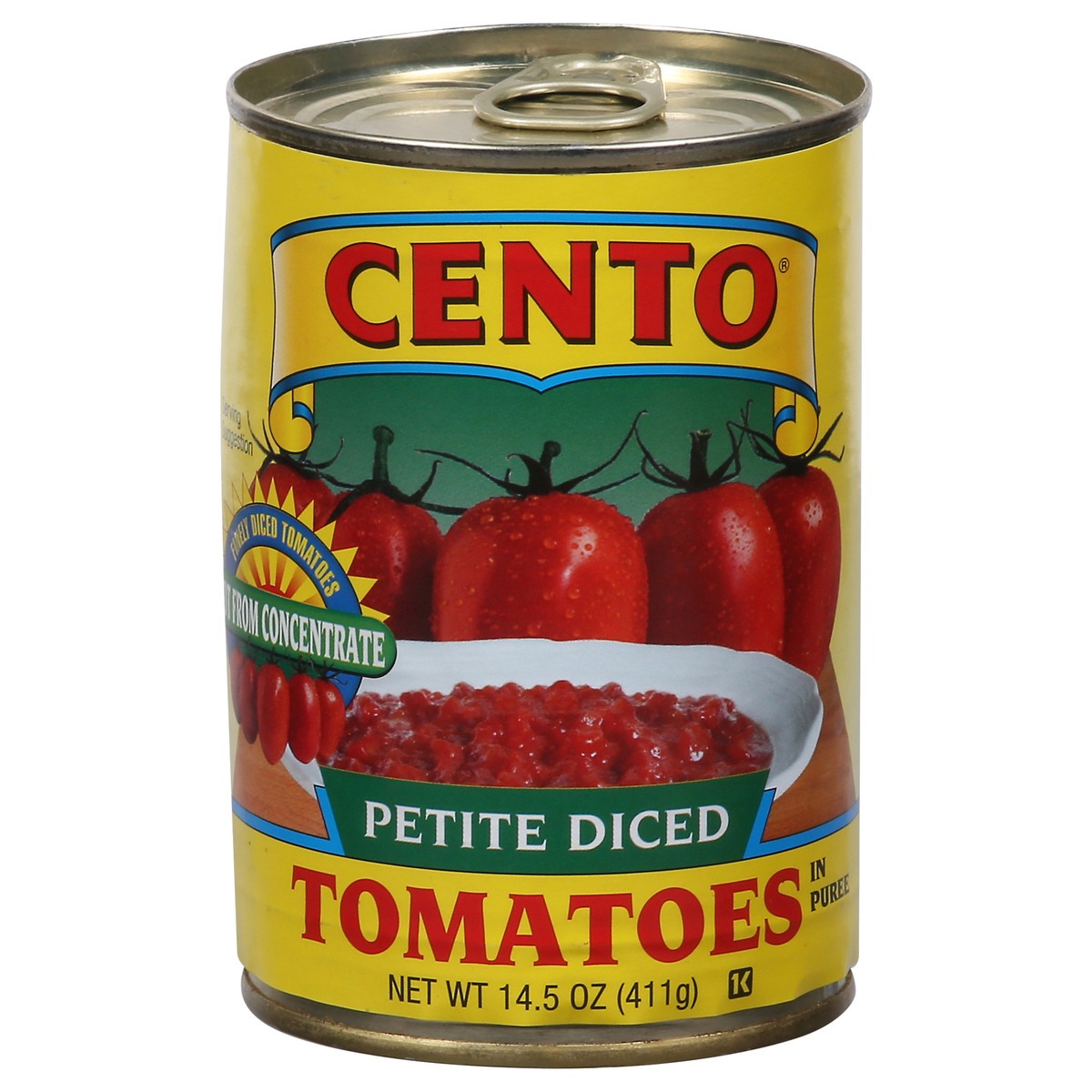 slide 11 of 13, Cento Petite Diced Tomatoes in Puree 14.5 oz, 14.5 oz