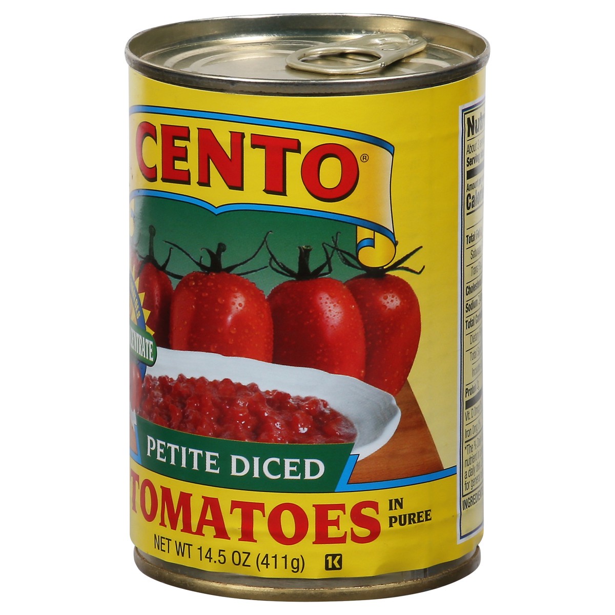 slide 2 of 13, Cento Petite Diced Tomatoes in Puree 14.5 oz, 14.5 oz