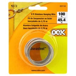 OOK Steel Picture Wire, 9'