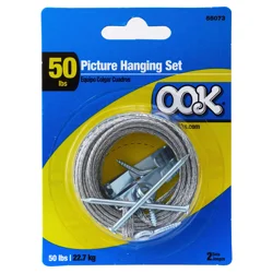 Hillman OOK Picture Hanging Set, 2 Sets