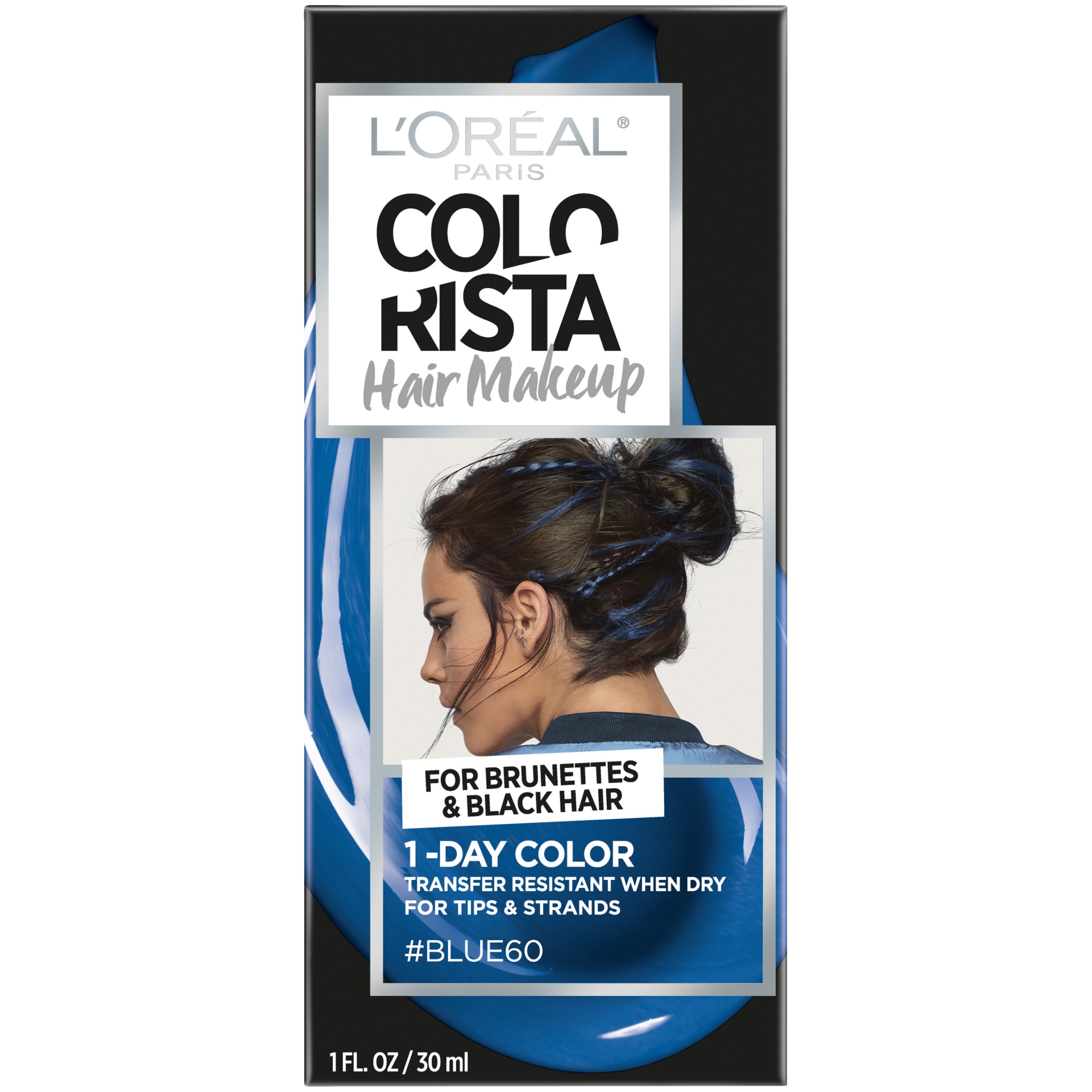 slide 2 of 8, L'Oréal Colorista Hair Makeup Blue Temporary, 1 fl oz