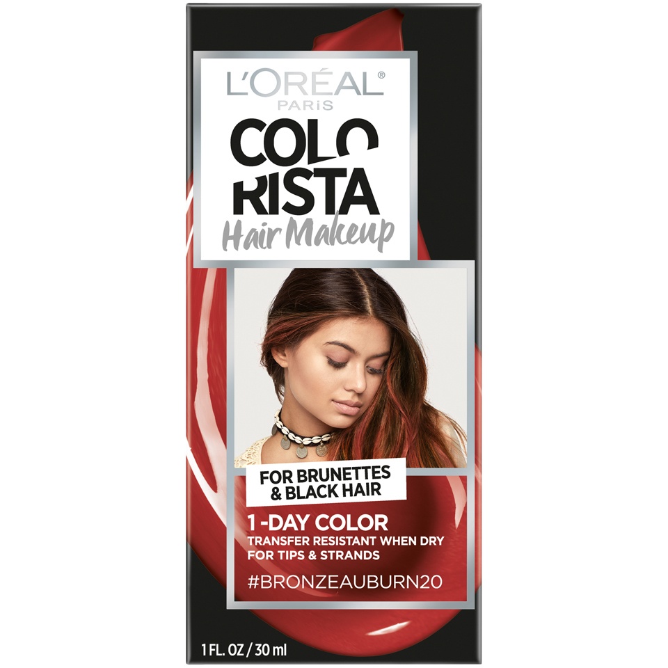 slide 2 of 8, L'Oréal Paris Colorista Hair Makeup - 20 For Brunettes, 1 fl oz