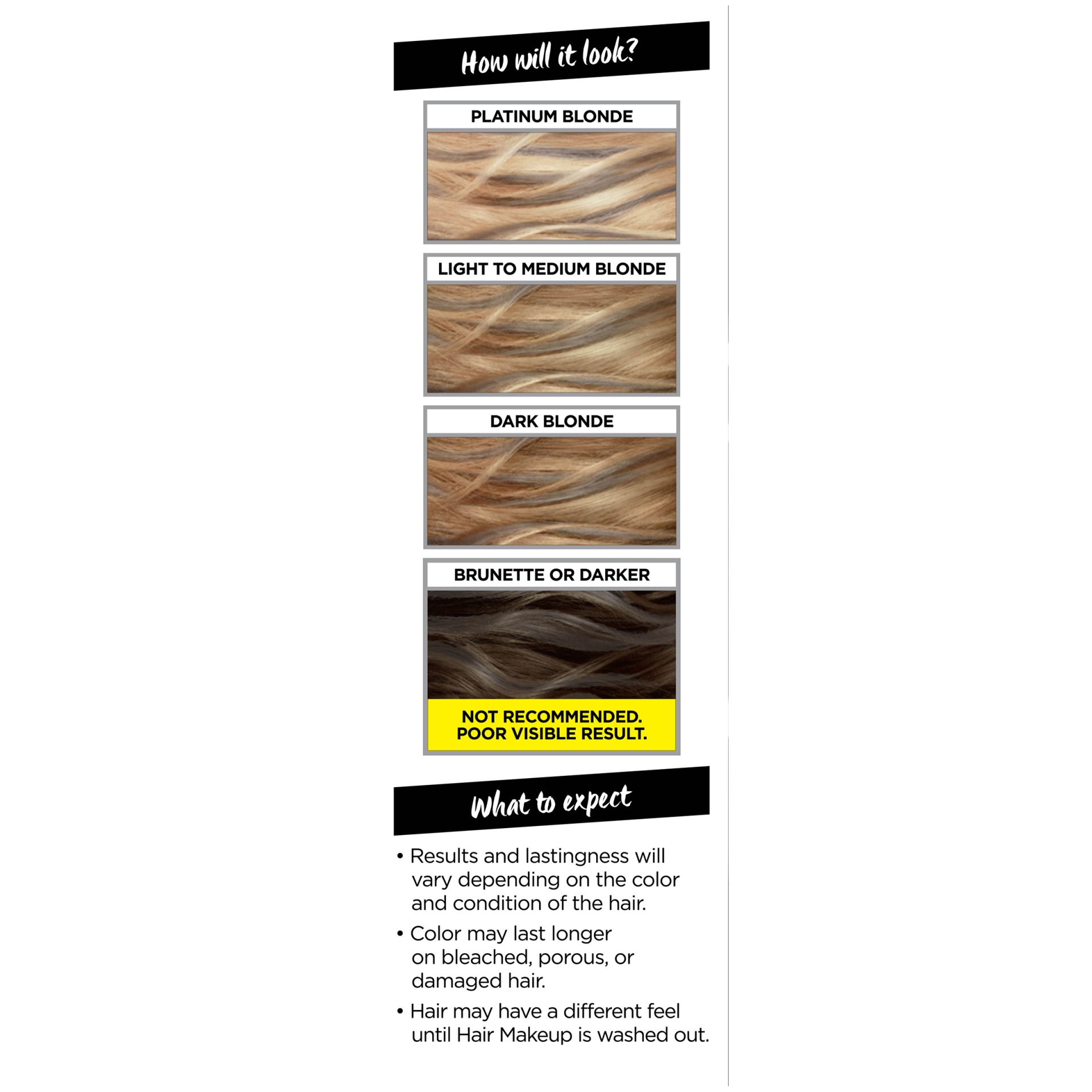 slide 5 of 8, L'Oréal Paris Colorista Hair Makeup 1day Hair Color Grey 700 For Blondes, 1 fl oz