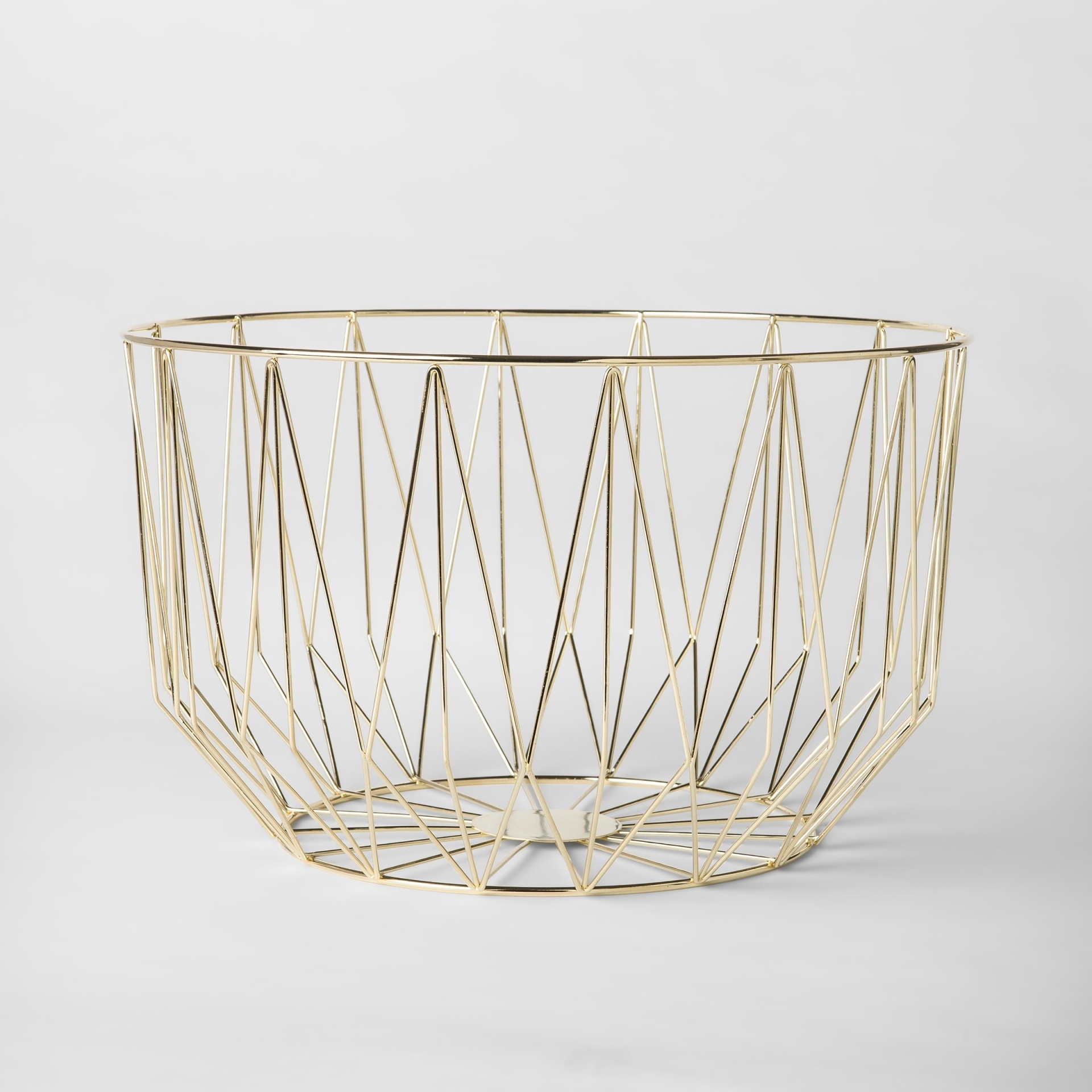 slide 1 of 1, Project 62 Decorative Basket - Gold, 1 ct