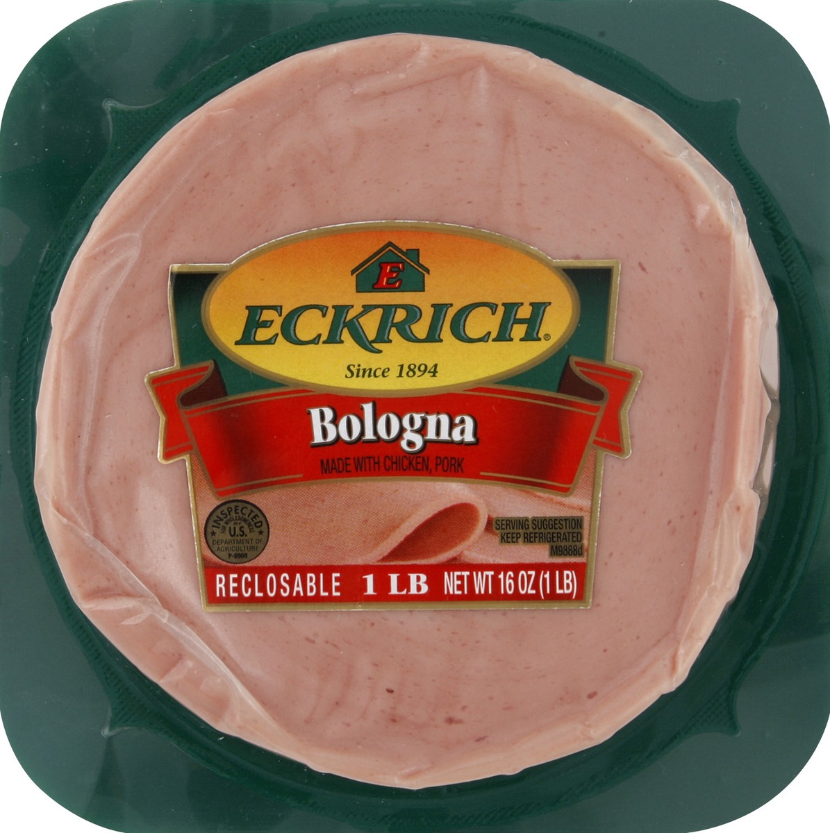 slide 4 of 5, Eckrich Bologna, 16 oz