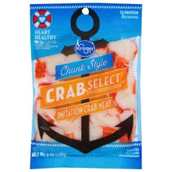 Kroger Chunk Style Crab Select Imitation Crab Meat