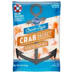 Kroger Chunk Style Crab Select Imitation Crab Meat