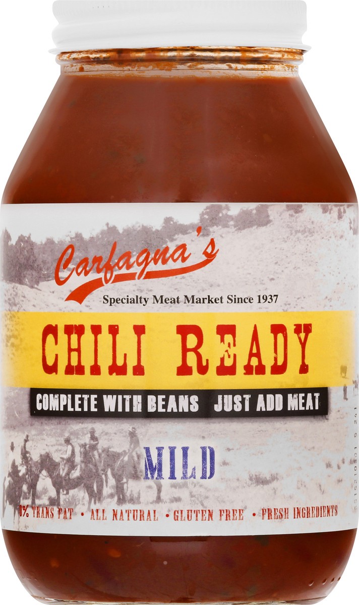 slide 10 of 12, Carfagna's Mild Chili Ready Sauce 1 qt, 1 qt