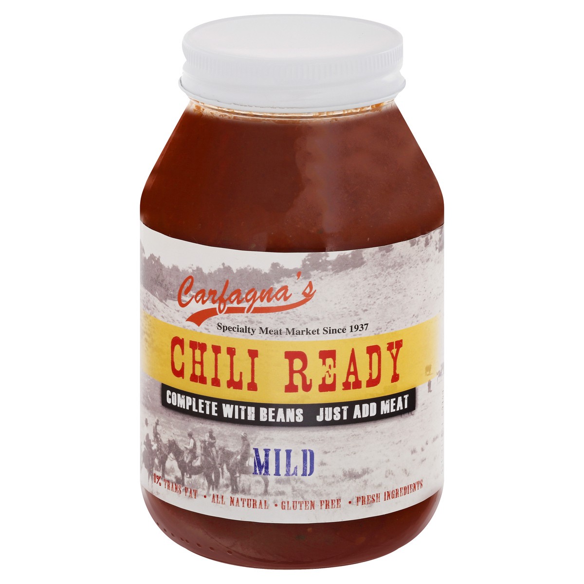 slide 1 of 12, Carfagna's Mild Chili Ready Sauce 1 qt, 1 qt