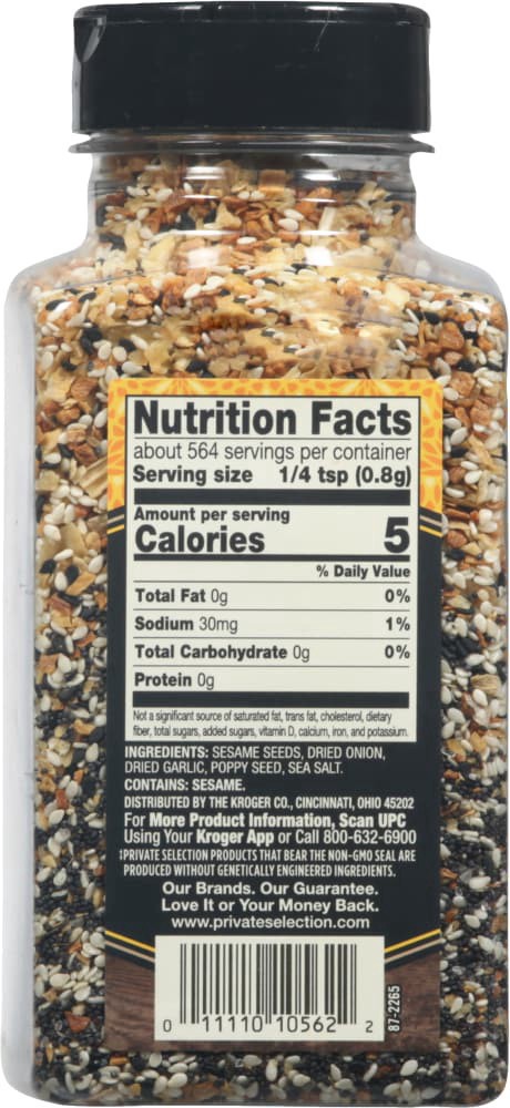 slide 2 of 2, Private Selection Everything Bagel Seasoning, 15.9 oz