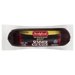 Bridgford Beef Summer Sausage - 6 Oz