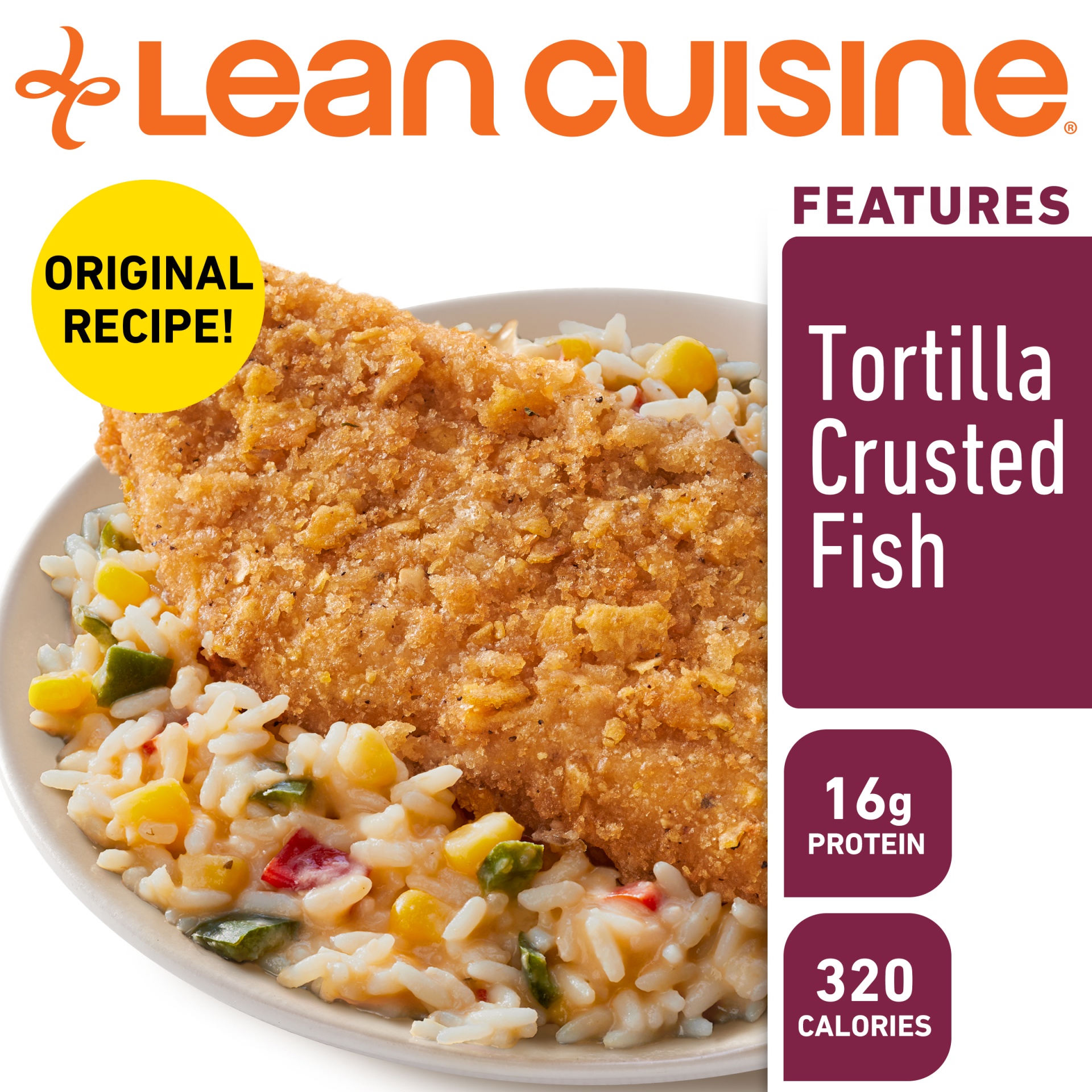 slide 2 of 9, Lean Cuisine Tortilla Crusted Fish, 8 oz