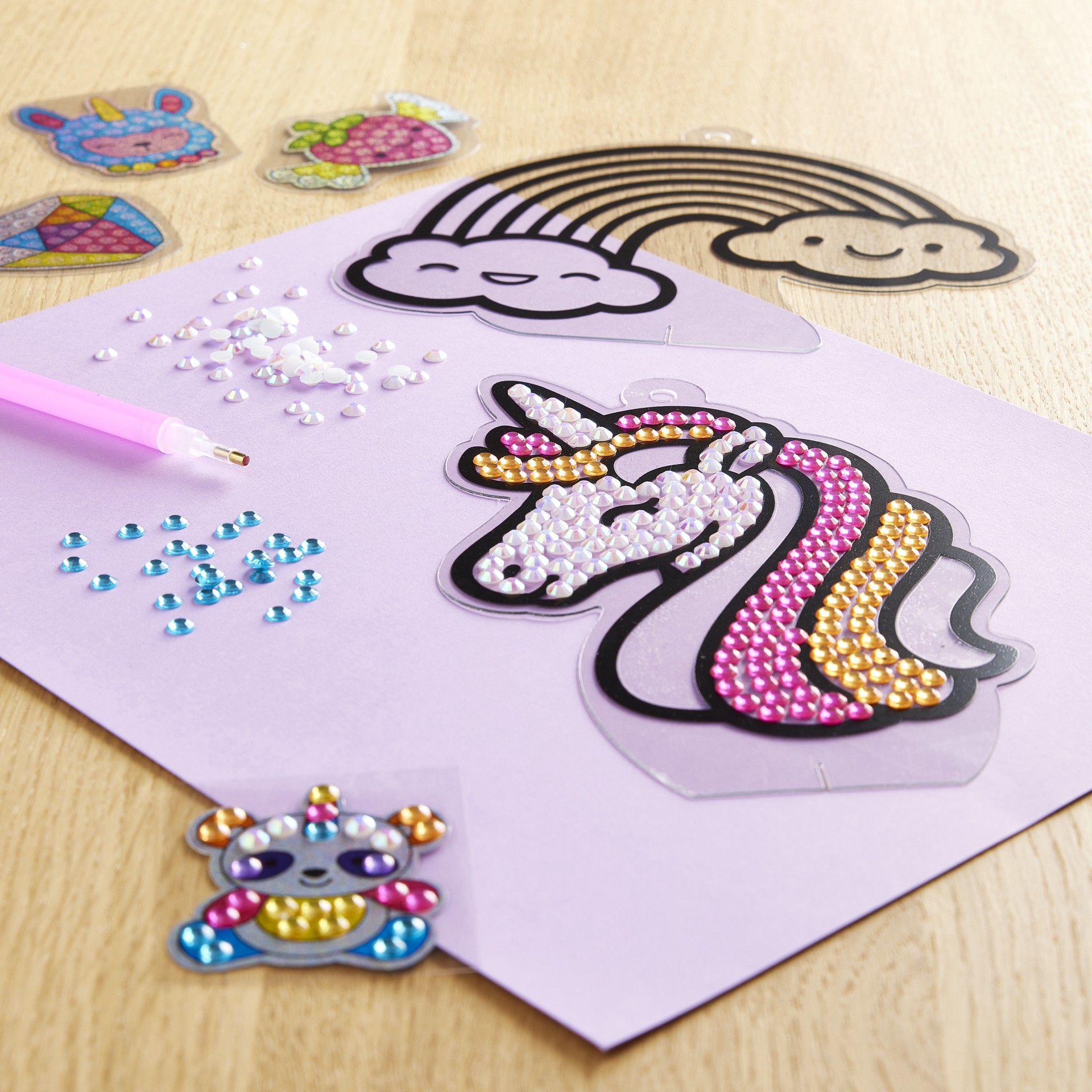 slide 5 of 10, Faber-Castell Magical Big Gem Diamond Painting, 1,021 ct