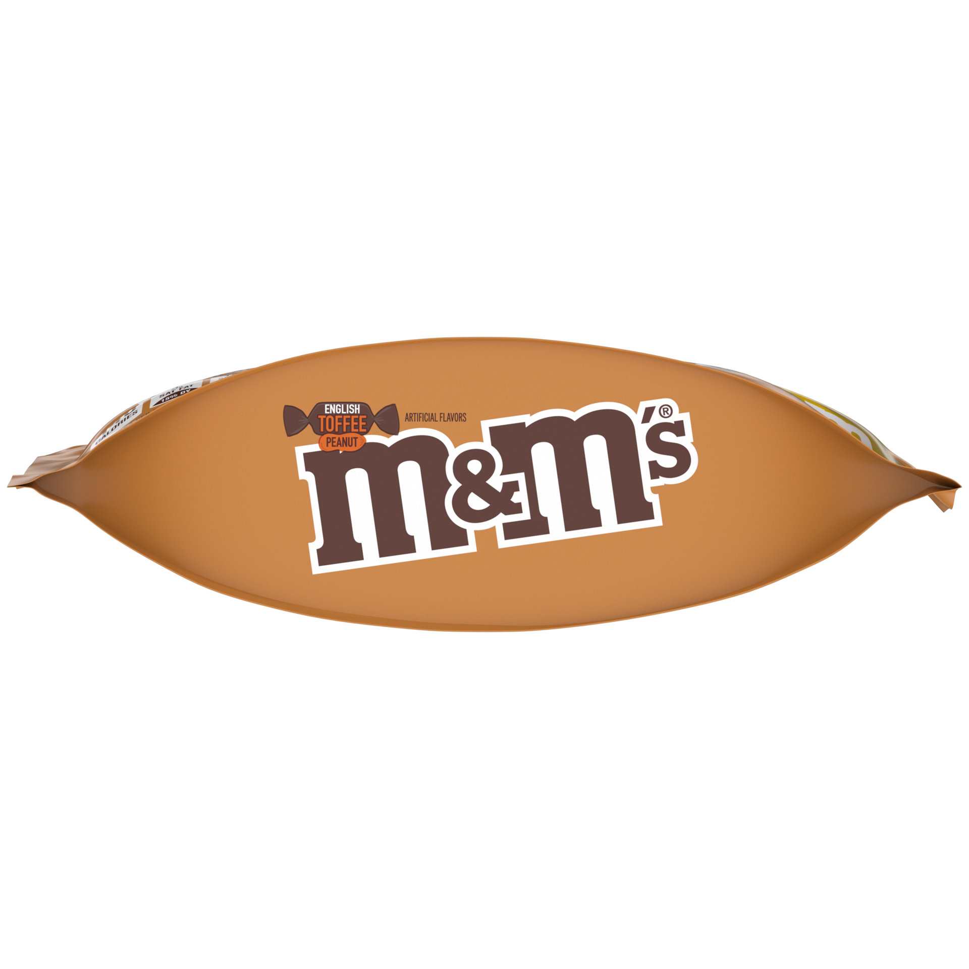 slide 2 of 5, M&M's English Toffee Peanut Chocolate Candy Flavor Vote, 9 Ounce Bag, 9 oz