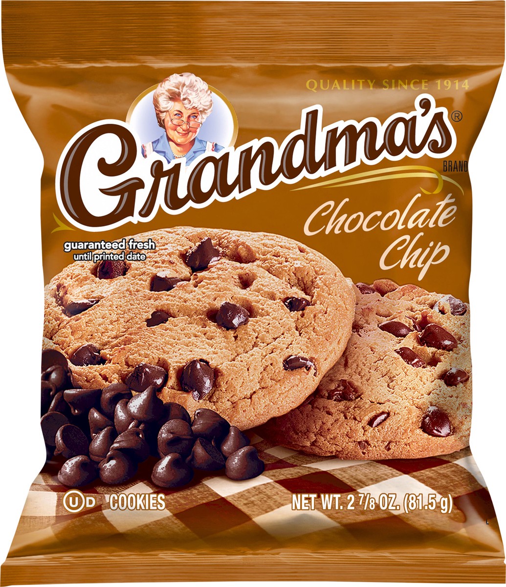 slide 3 of 3, Grandma's Cookies Chocolate Chip 2 7/8 Oz, 2 ct