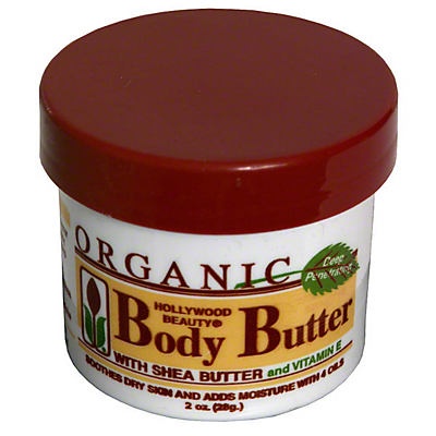 slide 1 of 1, Hollywood Beauty Organic Body Butter, 2 oz