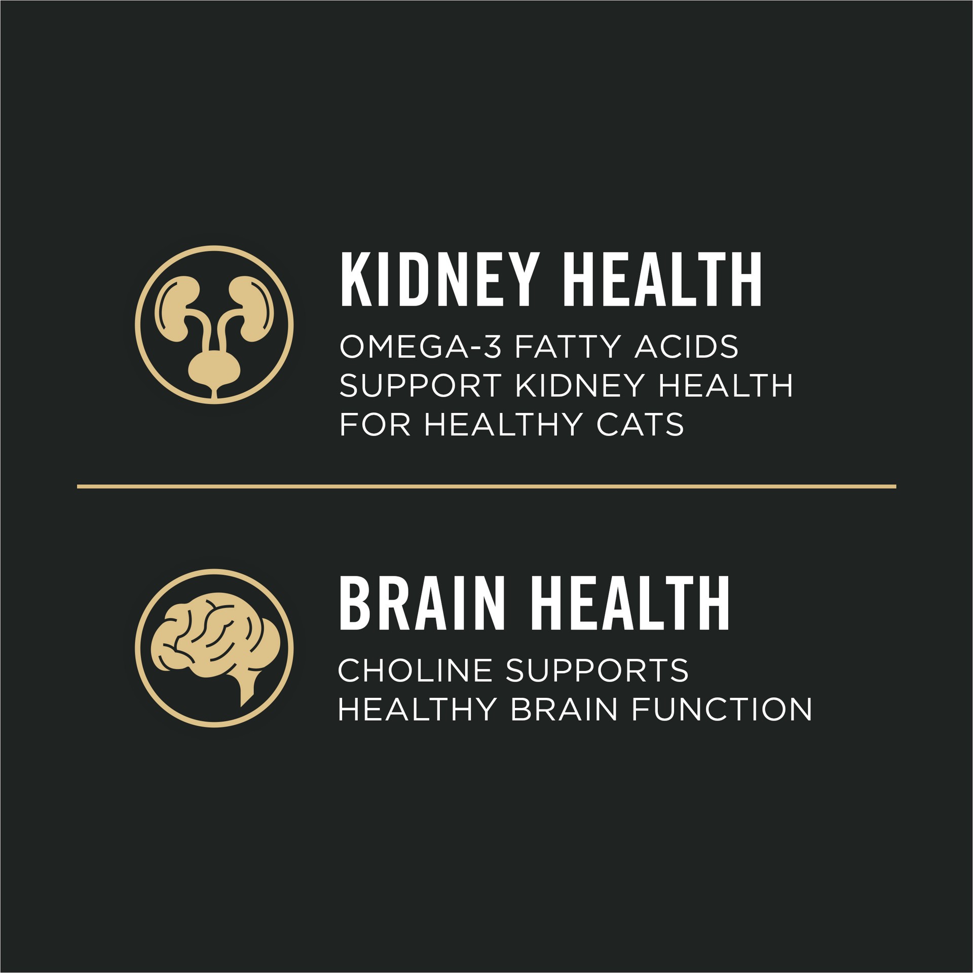 slide 5 of 6, Purina Pro Plan Vital Systems Tuna Entree Wet Cat Food Pate 4-in-1 brain, kidney, digestive and immune formula, 3 oz