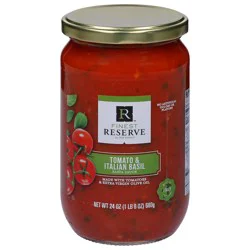 Finest Reserve Tomato & Italian Basil Pasta Sauce 24 oz