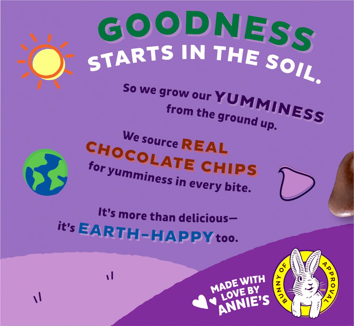 slide 13 of 14, Annie's Organic Drizzle Granola Bars, Chocolate Chip, 5 Bars, 4.6 oz, 5 ct