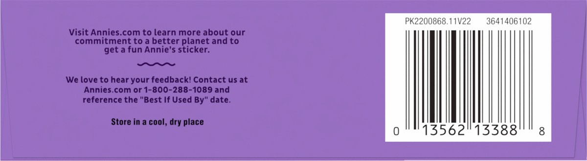 slide 11 of 14, Annie's Organic Drizzle Granola Bars, Chocolate Chip, 5 Bars, 4.6 oz, 5 ct