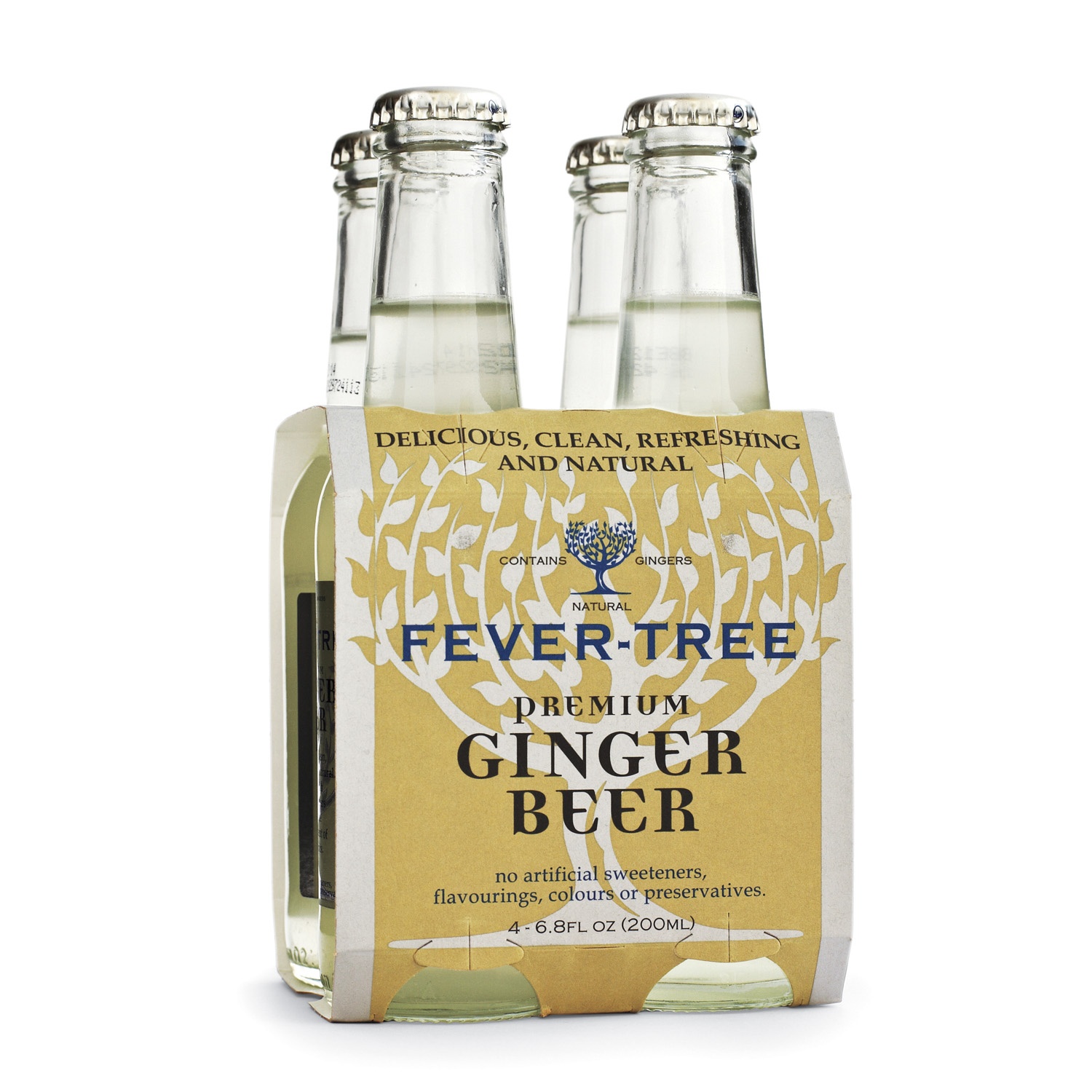 slide 1 of 1, Sur La Table Fever-Tree Ginger Beer, 4 ct