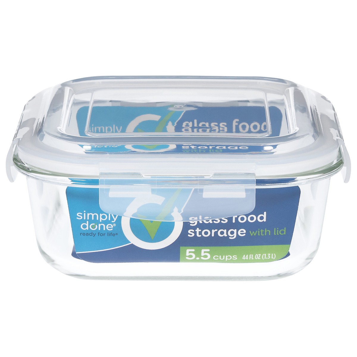 slide 1 of 13, Simply Done 5.5 Cups Glass Food Storage with Lid 1 ea, 1 ct