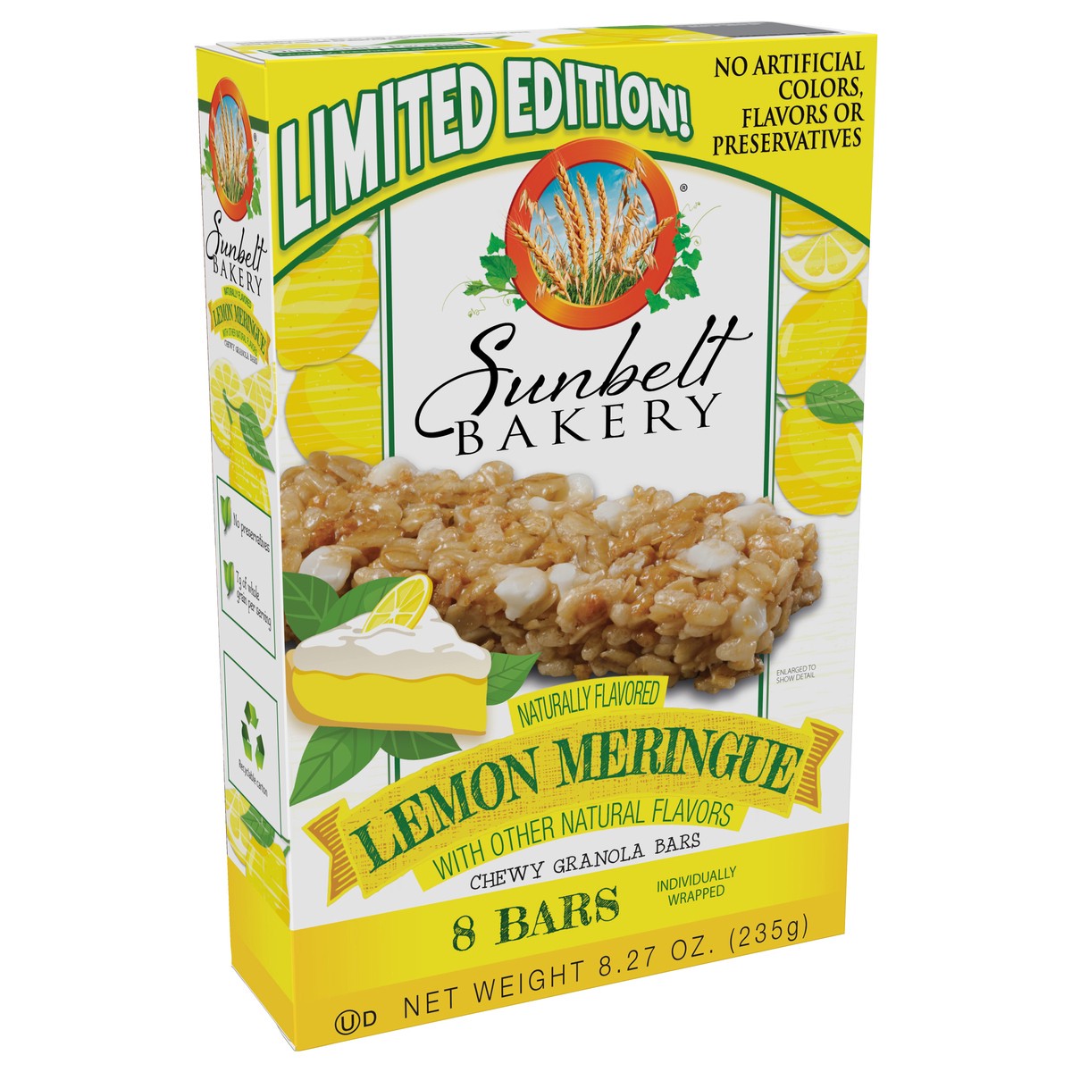 slide 2 of 9, Sunbelt Bakery Chewy Granola Bars, Sunbelt Bakery Family Pack Lemon Meringue, 8.27 oz