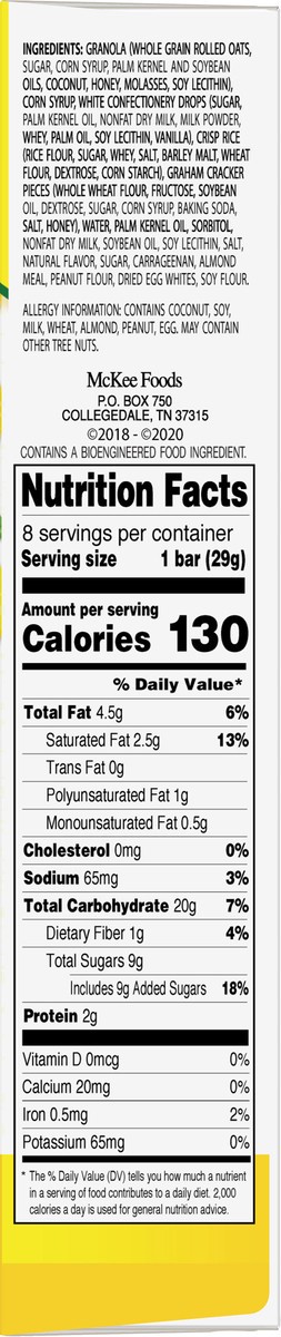 slide 9 of 9, Sunbelt Bakery Chewy Granola Bars, Sunbelt Bakery Family Pack Lemon Meringue, 8.27 oz