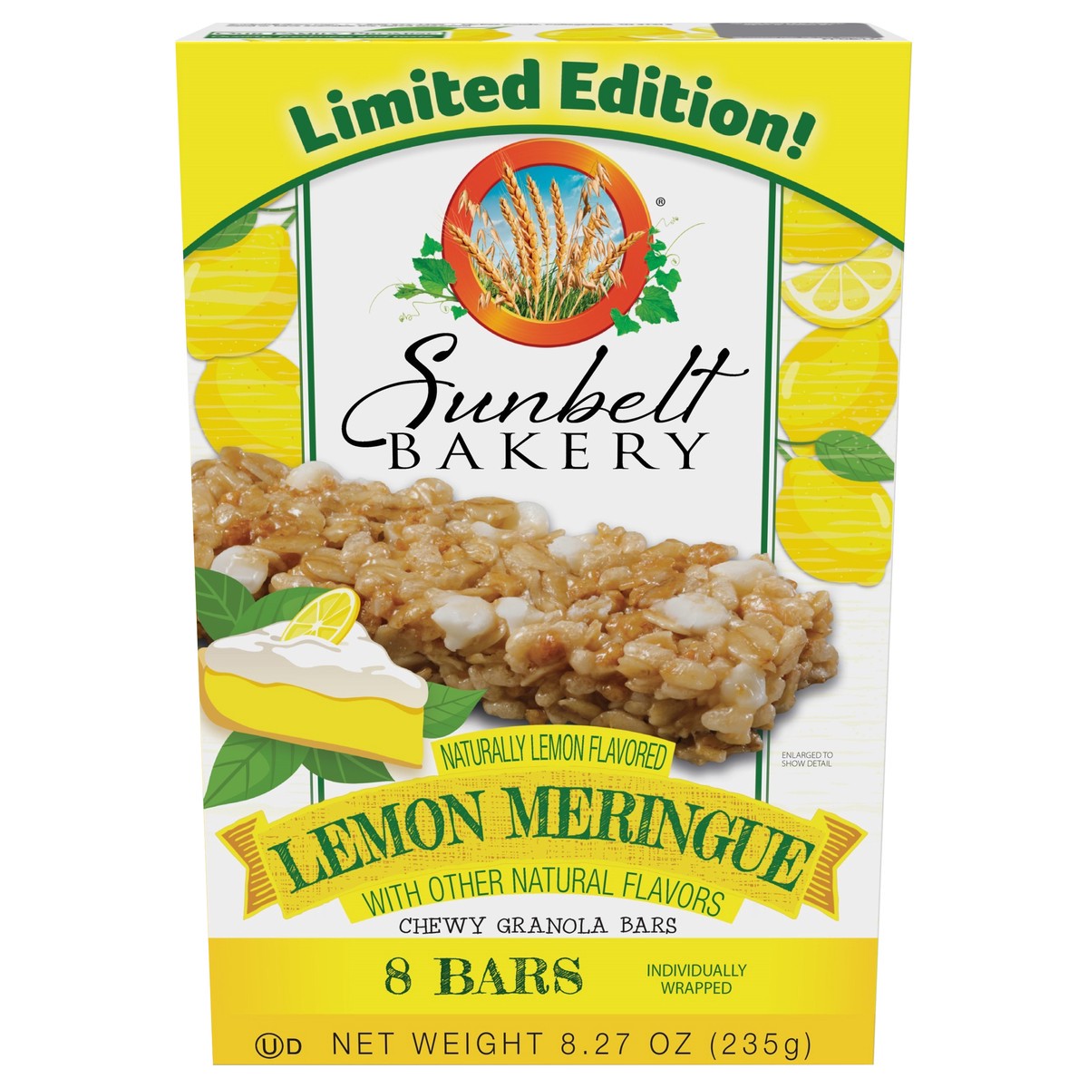 slide 1 of 9, Sunbelt Bakery Chewy Granola Bars, Sunbelt Bakery Family Pack Lemon Meringue, 8.27 oz