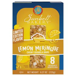 Chewy Granola Bars, Sunbelt Bakery Family Pack Lemon Meringue