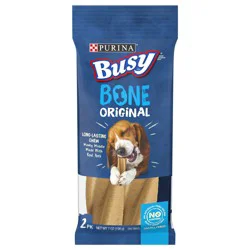 Purina Busy Bone Adult Dog Chew Bone Treats, Original
