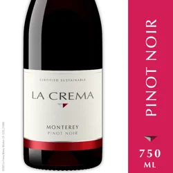 La Crema Monterey Pinot Noir Red Wine, 750ml