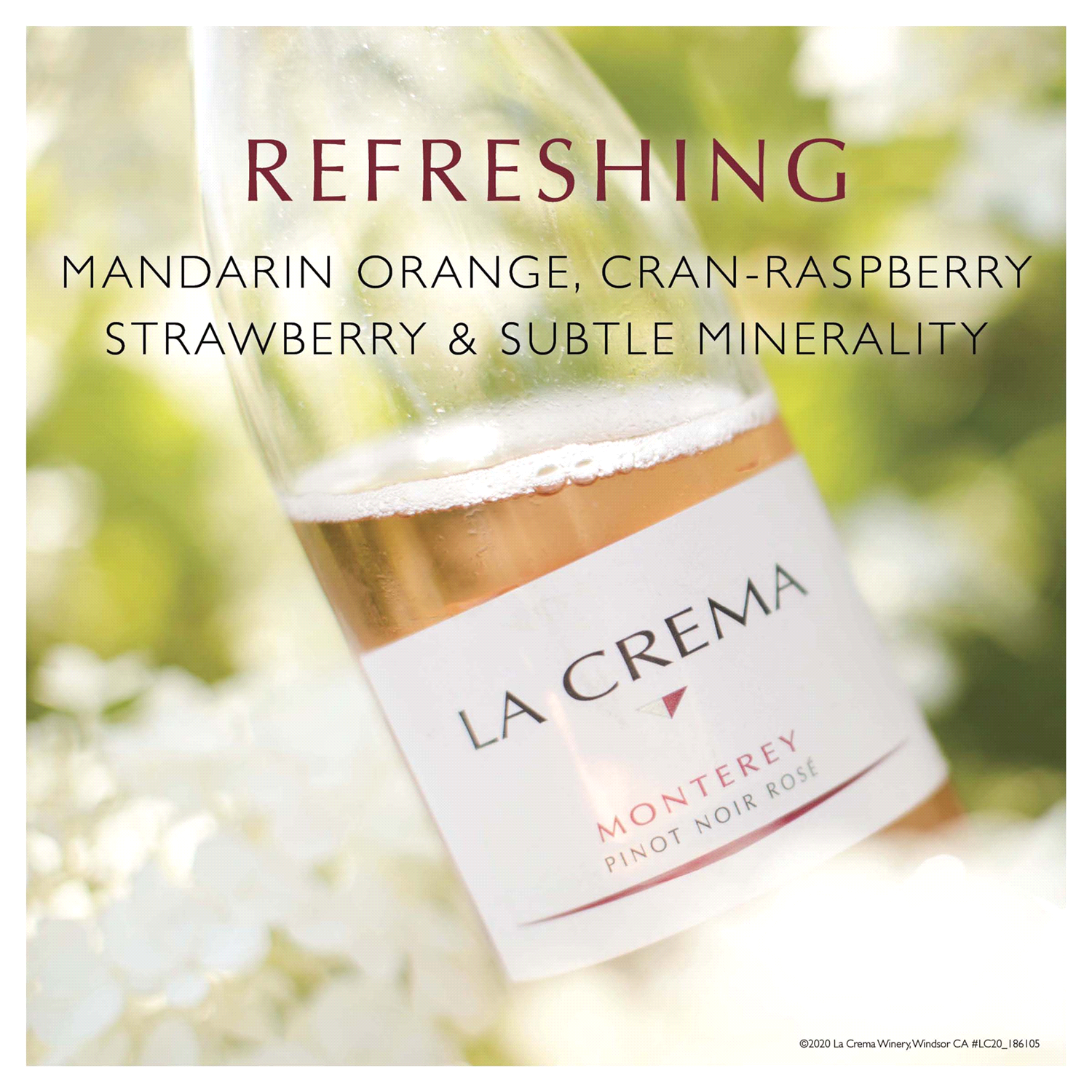 slide 4 of 5, La Crema Monterey 2020 Pinot Noir Rose 750 ml, 750 ml