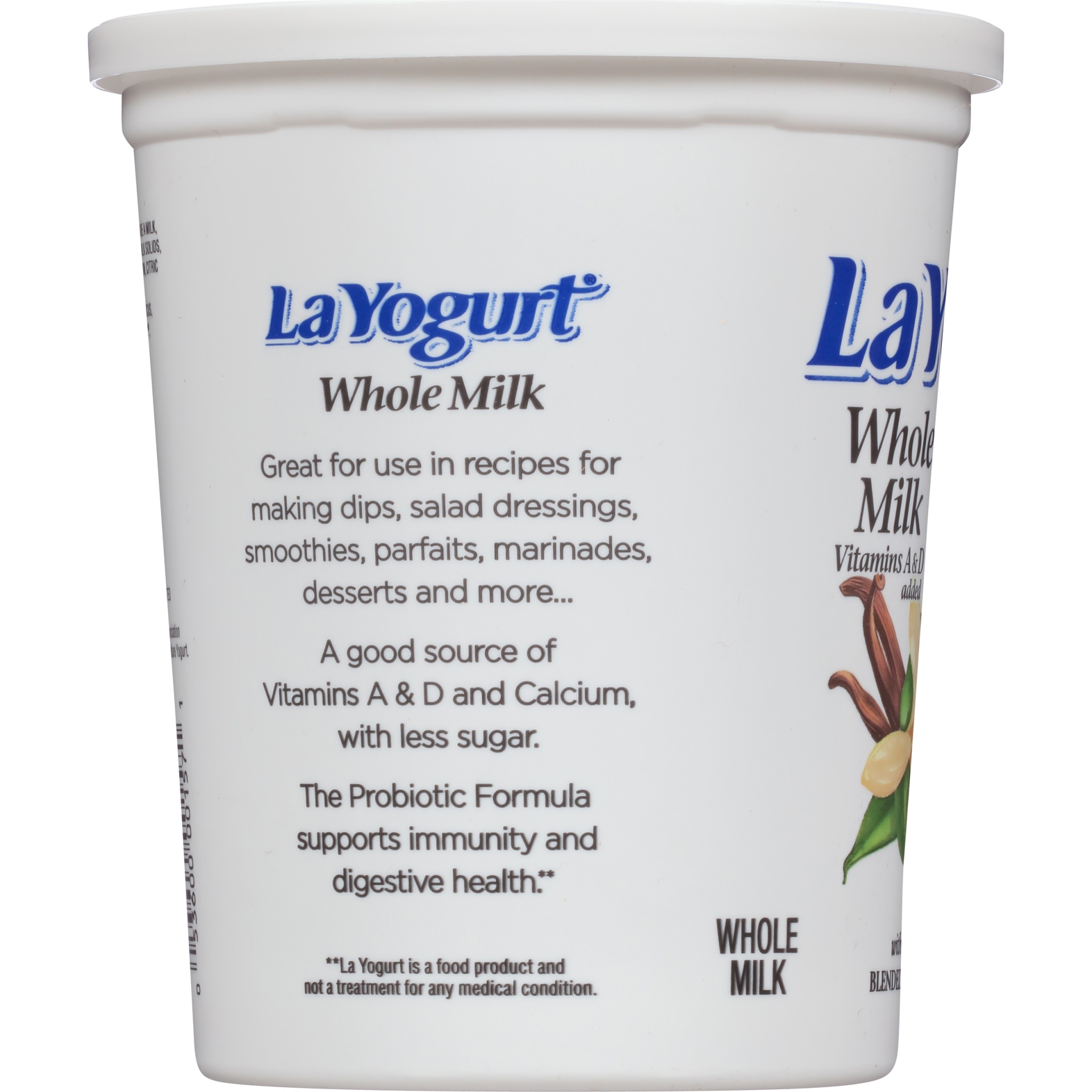 slide 3 of 6, La Yogurt La Ygt Wm Vanilla, 32 oz