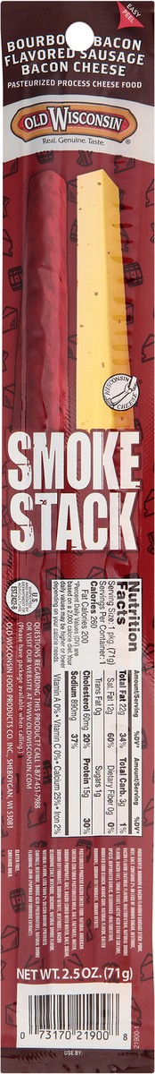 slide 7 of 9, Old Wisconsin Smoke Stack, 2.5 oz