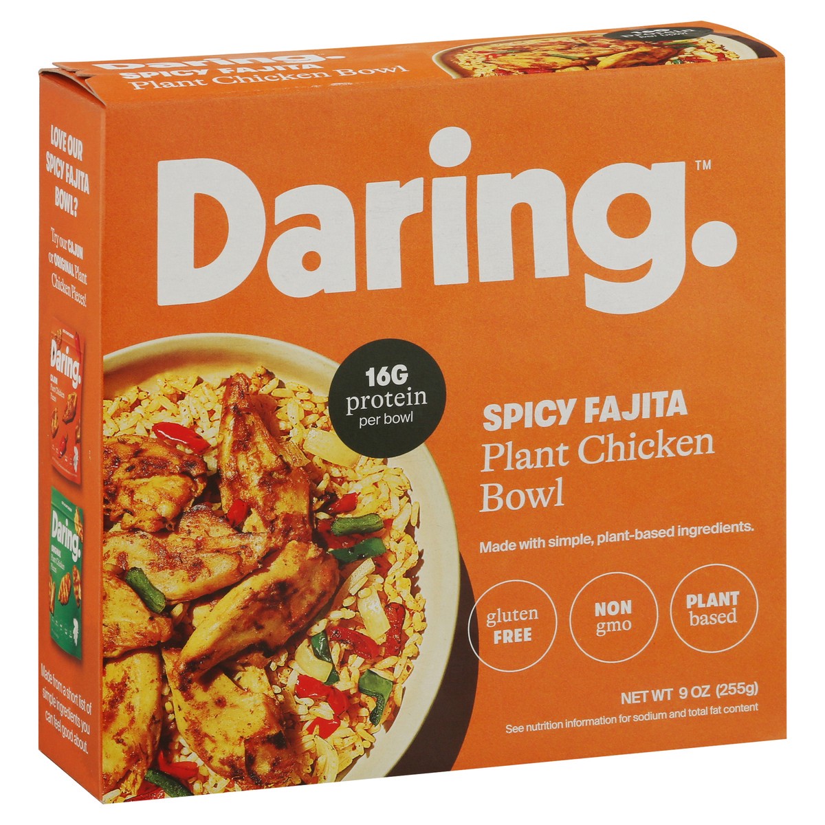 slide 2 of 13, Daring Fajita Plant Chicken Bowl 9 oz, 9 oz