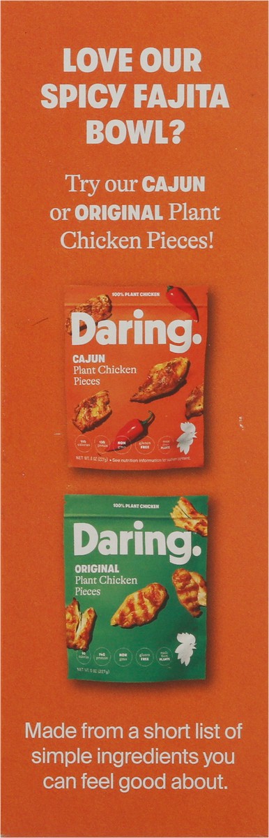 slide 13 of 13, Daring Fajita Plant Chicken Bowl 9 oz, 9 oz