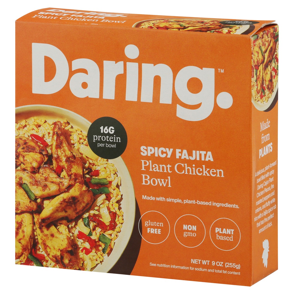 slide 3 of 13, Daring Fajita Plant Chicken Bowl 9 oz, 9 oz