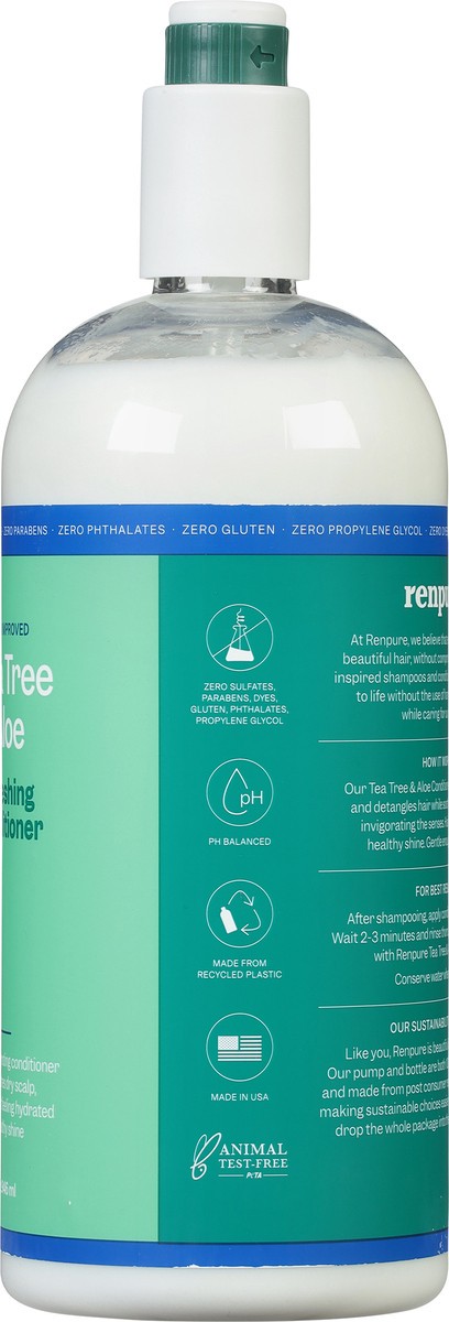 slide 13 of 13, Renpure Refreshing Tea Tree & Aloe Conditioner 32 fl oz, 32 fl oz