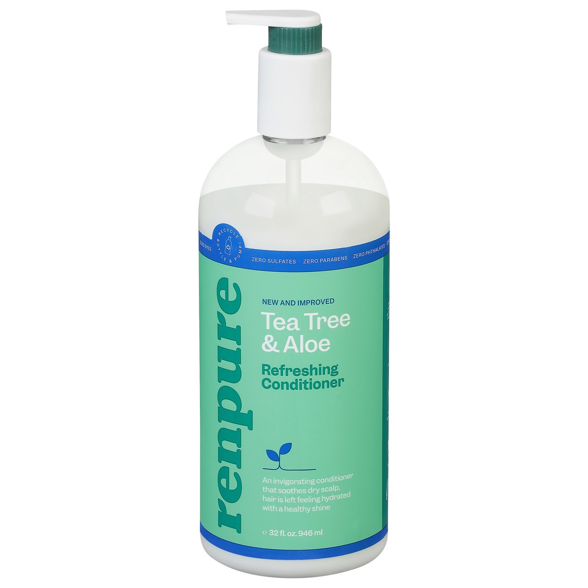 slide 1 of 13, Renpure Refreshing Tea Tree & Aloe Conditioner 32 fl oz, 32 fl oz